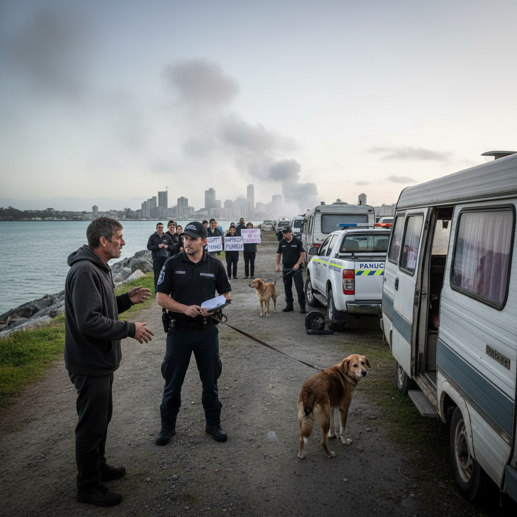 A news news photograph from Tauranga Times