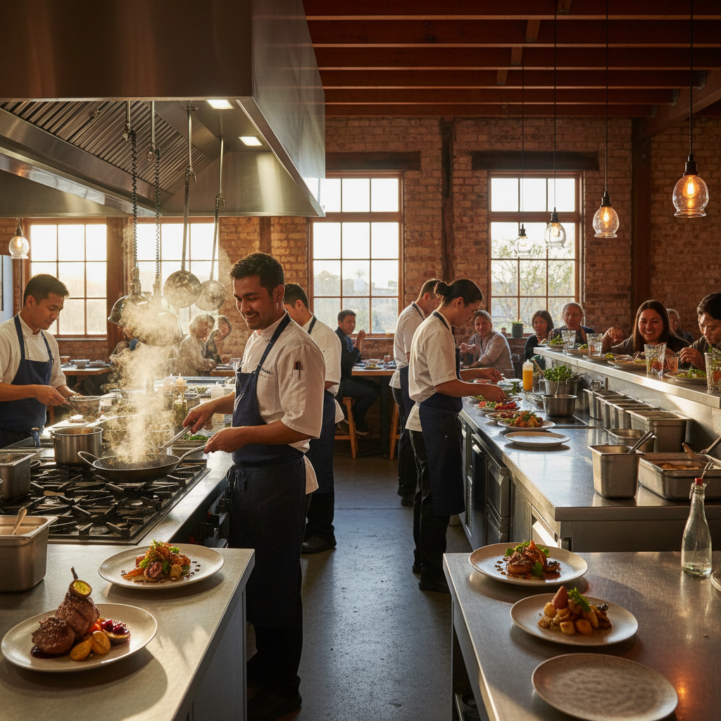 A lifestyle photograph illustrating Australian Independent Restaurants Make Waves on the Global 