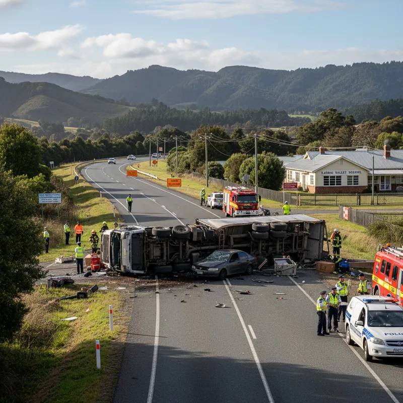 A news news photograph from Tauranga Times